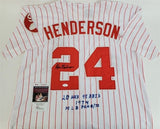 Ken Henderson Signed Chicago White Sox 1974 Jersey (JSA COA) 3xInscribed / O.F.