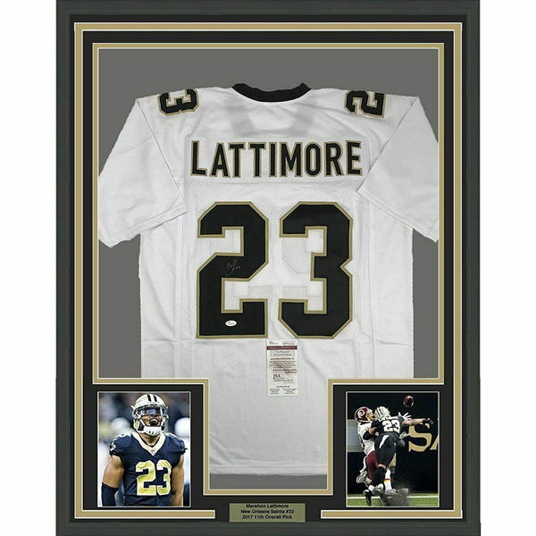 Buy Marshon Lattimore Autographed Jersey