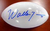 WALTER JONES AUTOGRAPHED WHITE LOGO FOOTBALL SEATTLE SEAHAWKS MCS HOLO 72391