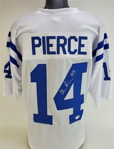 Alec Pierce Signed Indianapolis Colt Jersey (Beckett) 2022 2nd Round Draft Pk WR