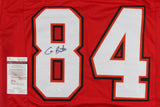 Cameron Brate Signed Buccaneer Jersey (JSA COA) The Brate Train / Tampa Bay T.E.