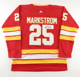 Jacob Markstrom Signed Calgary Flames Adidas Style Jersey (JSA) All Star Goalie