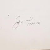 Joe Louis Autographed My Life Story Autobiography Book Heavyweight Champion JSA