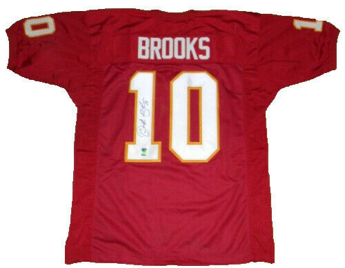 DERRICK BROOKS AUTOGRAPHED SIGNED FLORIDA STATE SEMINOLES #10 JERSEY GTSM