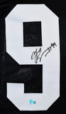 AJ Epenesa Signed Black College Style Jersey w/Fight/Cyclones Suck-BeckettW Holo