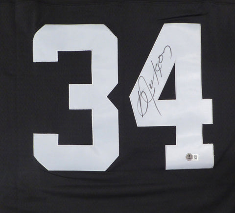 Raiders Bo Jackson Autographed Authentic Mitchell & Ness Jersey Beckett 1W615081