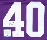 Devin White Signed LSU Tigers Jersey (Beckett COA) Tampa Bay #5 Overall Pck 2019