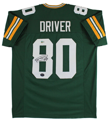 Donald Driver Authentic Signed Green Pro Style Jersey Autographed BAS Witnessed