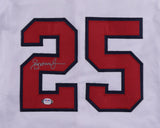 Andruw Jones Signed Atlanta Braves 10xGold Glove Jersey (PSA COA) Center Fielder