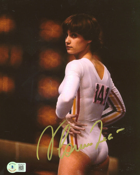 Nadia Comaneci Authentic Signed 8x10 Photo Autographed BAS #BF06375