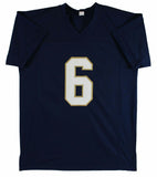 Jeremiah Owusu-Koramoah Signed Notre Dame Fighting Irish Jersey (Beckett Holo)