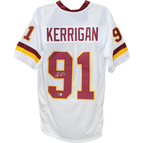 Ryan Kerrigan Autographed/Signed Pro Style White XL Jersey Beckett Witness 49005