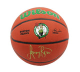 Larry Bird Signed Boston Celtics Wilson Indoor/Outdoor Celtics Logo Basketball