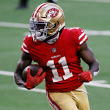Brandon Aiyuk Signed San Francisco 49ers Jersey (Beckett) 1st Rd Pick W.R.