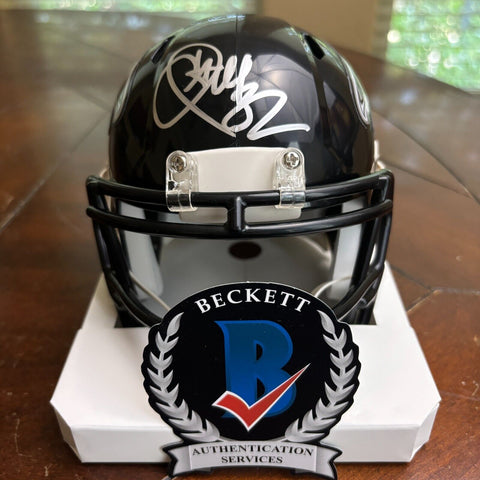 JAMAL ANDERSON AUTOGRAPHED ATLANTA FALCONS MINI HELMET BECKETT