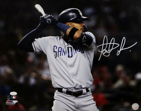 Fernando Tatis Jr Signed SD Padres 16X20 PF Photo Batting- JSA Auth *Silver