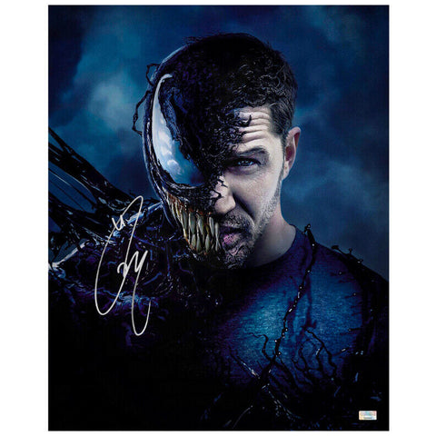 Tom Hardy Autographed 2018 We Are Venom 16x20 Photo