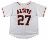 Jose Altuve Authentic Signed White Pro Style Jersey Autographed JSA 2