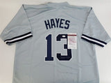 Charlie Hayes Signed New York Yankees Jersey (JSA COA) 1996 World Series Champs