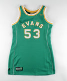 Darryl Dawkins Signed Evans High School Jersey "Choc Thunder" (JSA COA) 76ers