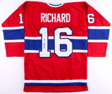 Henri Richard Signed Montreal Canadiens Jersey Inscribed "11 Cups" (JSA COA)