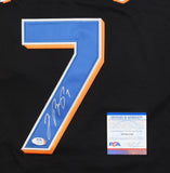 Jose Reyes Signed New York Mets Majestic Jersey (PSA COA) 4xAll Star Shortstop