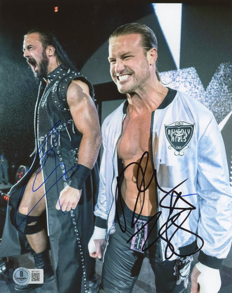 Drew McIntyre and Dolph Ziggler WWE Authentic Signed 8x10 Photo BAS #BP71471