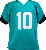 Laviska Shenault Jr Autographed Teal Pro Style Jersey - Beckett W *Black