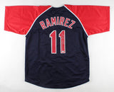Jose Ramirez Signed Cleveland Indians Jersey (PSA QR) 2xAll Star 3rd Baseman