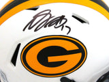 Davante Adams Autographed GB Packers Lunar Speed Mini Helmet-Beckett W Hologram