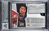 76ers Allen Iverson Authentic Signed 2003 SPX #63 Card Auto 10! BAS Slabbed