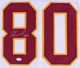 Jamison Crowder Signed Redskins Jersey (JSA COA) 2015 4th Rnd Draft Pk from Duke