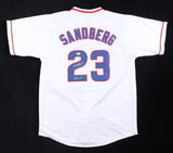 Ryne Sandberg Signed Chicago Cubs Jersey Insc."HOF 05" (JSA COA) 1984 N.L. MVP