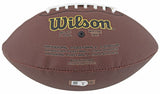 Patriots Christian Gonzalez Signed Wilson Super Grip Football W/ Case BAS Wit