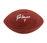 Brett Favre Signed Minnesota Vikings Wilson Authentic Stamped NFL Football