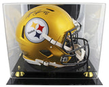 Steelers Lynn Swann "HOF 01" Signed Flash F/S Speed Proline Helmet W/ Case BAS W