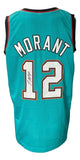 Ja Morant Signed Memphis / Vancouver Grizzlies Throwback Jersey (Beckett)