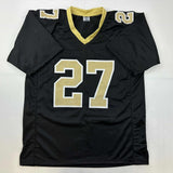 Autographed/Signed Malcolm Jenkins New Orleans Black Jersey Beckett BAS COA