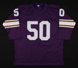 Minnesota Vikings "Greatest" Jersey Signed by (6) w Thomas, Voigt, Sutherland +