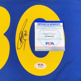 Stephen Curry signed jersey PSA/DNA Golden State Warriors Autographed