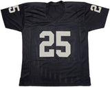 RAIDERS FRED BILETNIKOFF AUTOGRAPHED BLACK JERSEY SB XI MVP BECKETT 230002