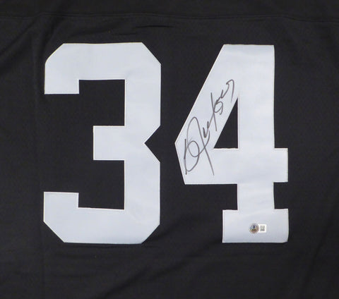 Raiders Bo Jackson Autographed Authentic Mitchell & Ness Jersey Beckett 1W615166