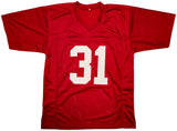 ALABAMA WILL ANDERSON AUTOGRAPHED MAROON JERSEY "TERMINATOR" BECKETT QR 203018