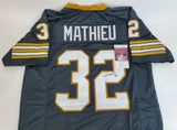 Tyrann Mathieu Signed New Orleans Saints Jersey (JSA COA) AKA "Honey Badger"