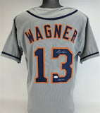 Billy Wagner Signed "422 SVS" Houston Astros Custom Jersey (JSA Witness COA)