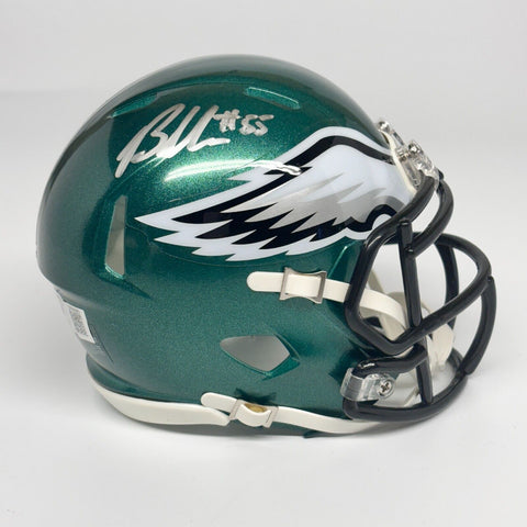 BRANDON GRAHAM AUTOGRAPHED SIGNED PHILADELPHIA EAGLES MINI HELMET BECKETT