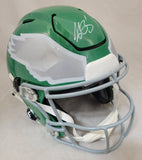 AJ BROWN SIGNED PHILADELPHIA EAGLES KELLY GREEN SPEEDFLEX HELMET BECKETT QR