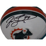 Jason Taylor Signed Miami Dolphins Mini Helmet TB 80-96 VSR4 JSA 46022