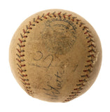 Babe Ruth Gehrig Speaker Signed 1931 American League Baseball JSA ZZ05094