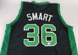 Marcus Smart Signed Boston Celtics Jersey (Beckett) 2021-22 Defensive P O Y